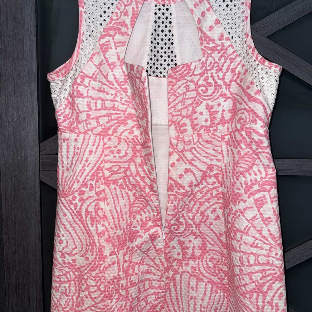 Lilly Pulitzer Kaylee Hubba Bubba Sea Cups Shift Dress - Picture 7 of 13